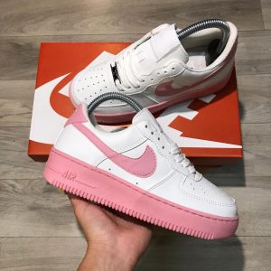Air force suela/logo rosa