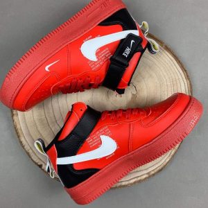 Nike Air Force bota rojas
