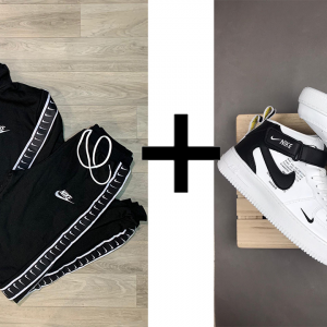 PACK NAVIDAD LIMITADO - Conjunto de Nike + Air Force bota Blancas y negras