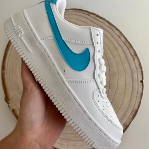 Nike Air force logo azul