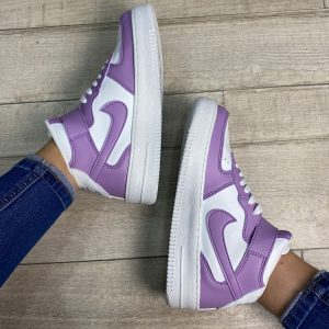 Nike Air force bota purple