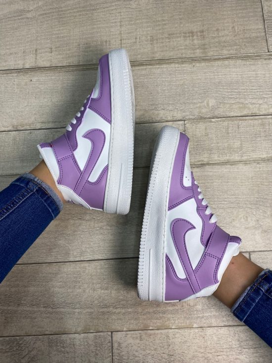 Nike Air force bota purple